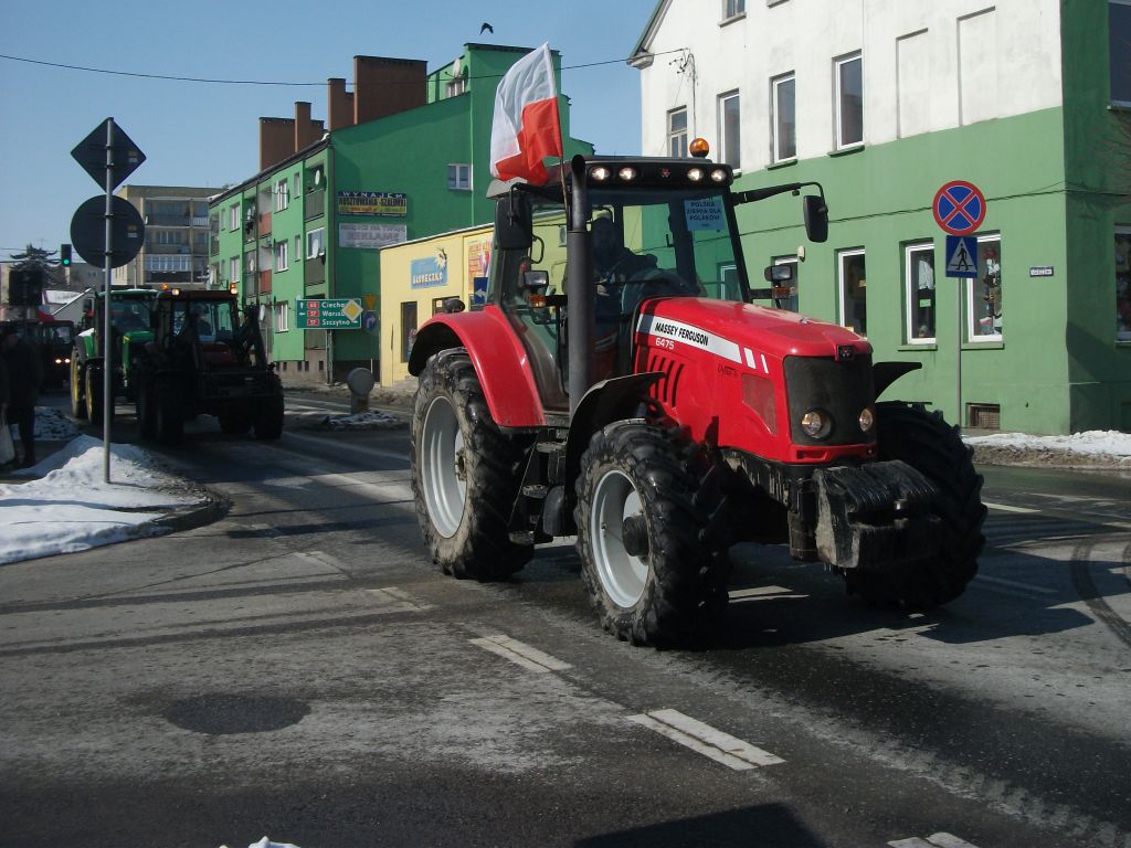 protest, rolnicy, drogi, blokada dróg