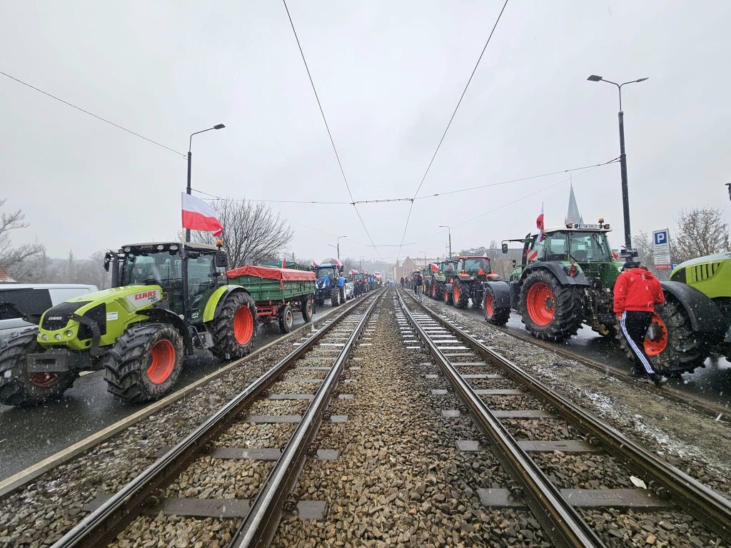 bydgoszcz, urząd wojewódzki, protest rolników, policja