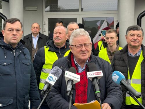 minister, siekierski, rolnicy, protest rolników