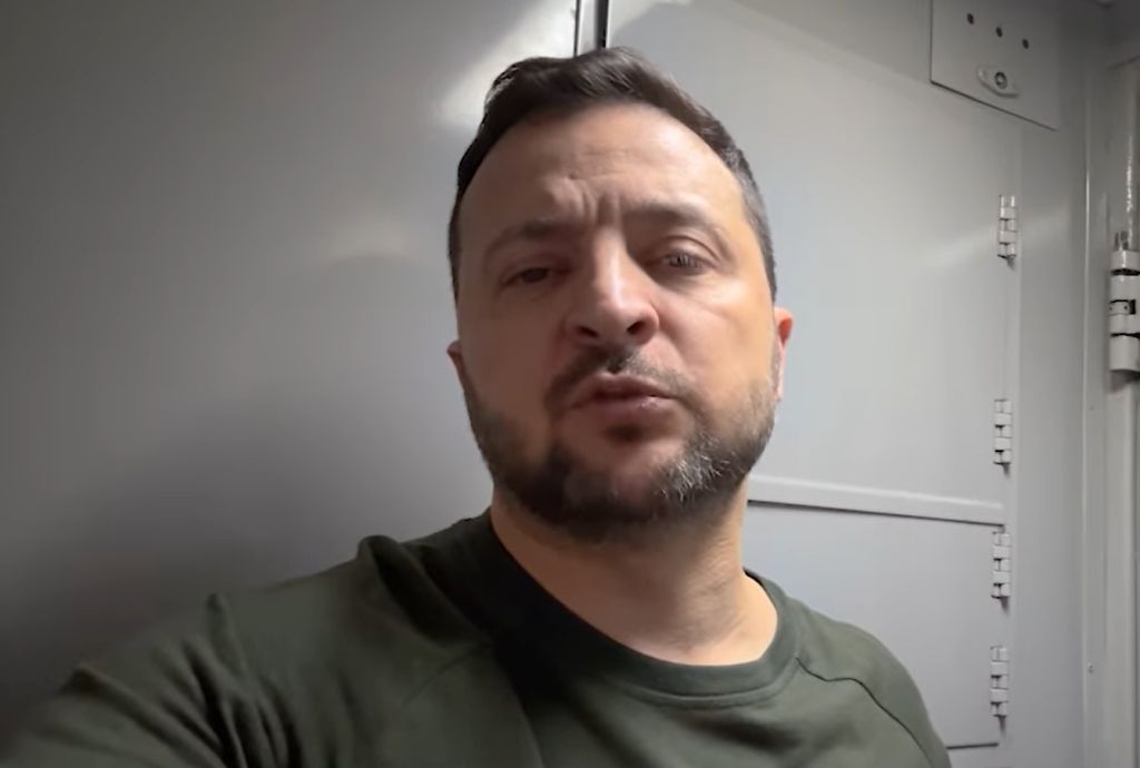 ukraina, prezydent, zełenski, granica