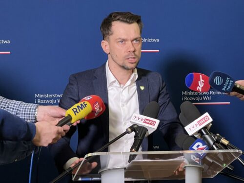 wiceminister rolnictwa, kołodziejczak, zboże, tranzyt, ukraina
