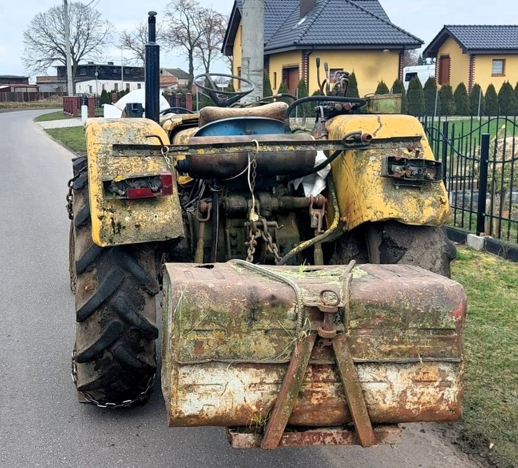 kontrola drogowa, ciągnik, traktorzysta, niesprawny ciągnik