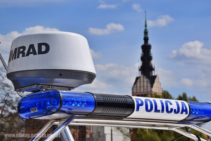 kmp elbląg, kradzież, łódź rybacka, wpław