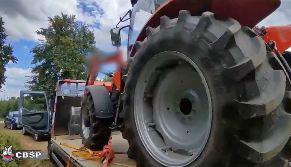cbśp, grupa przestępcza, kradzieże, maszyny rolnicze