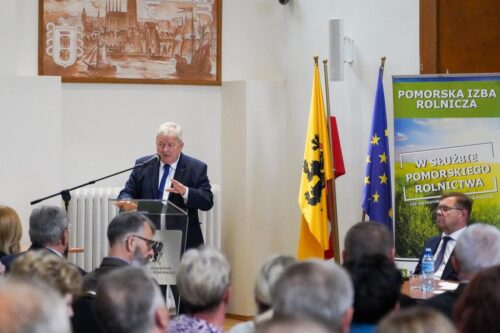minister rolnictwa, siekierski, rolnicy, spotkanie, pomorze