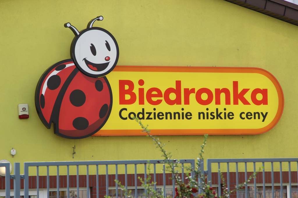 protest rolników, centrum dystrybucyjne, jeronimo martins, biedronka
