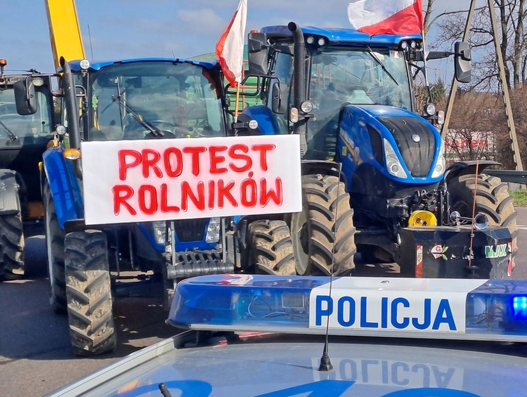 protest rolników, droga s3, blokada, sąd