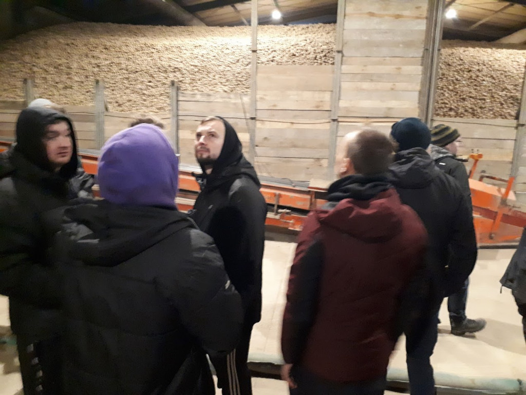 Przechowalnia, RZD Żelazna, ziemniaki, studenci WRiE, Bartłomiej Rochalski