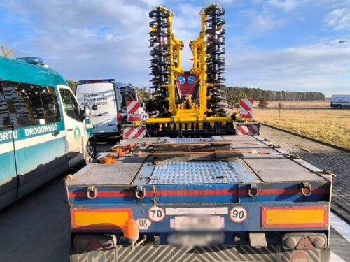 witd łódź, kontrola, transport, agregat rolniczy
