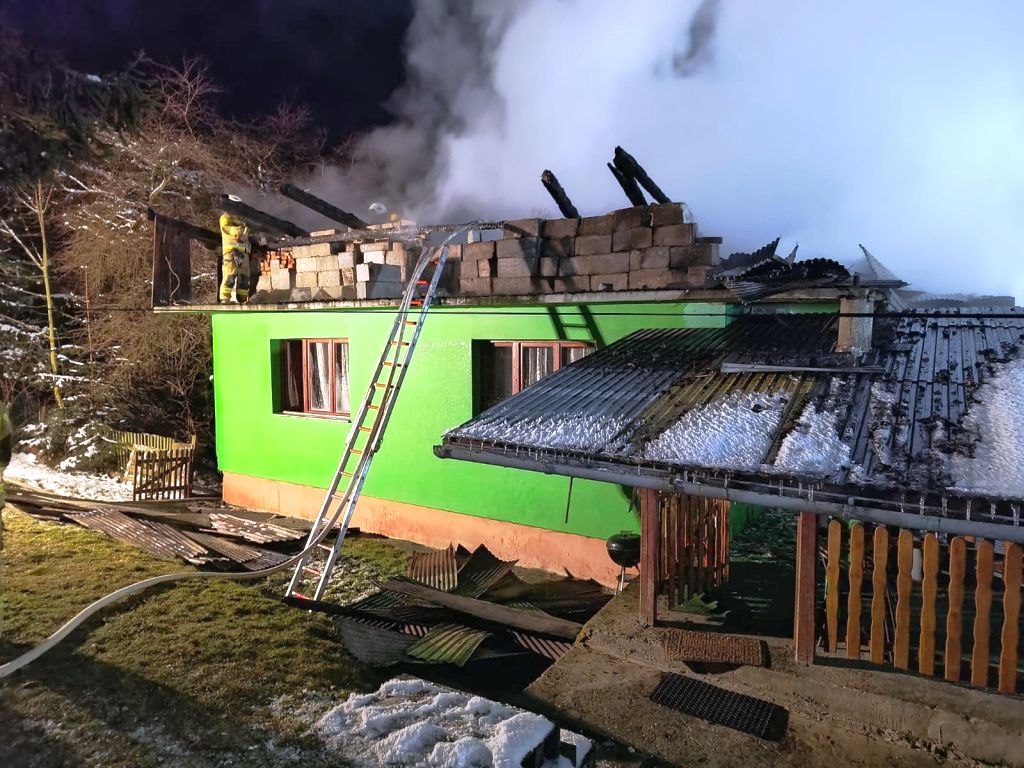 pożar, spalone zwierzęta, krowy, akcja gaśnicza