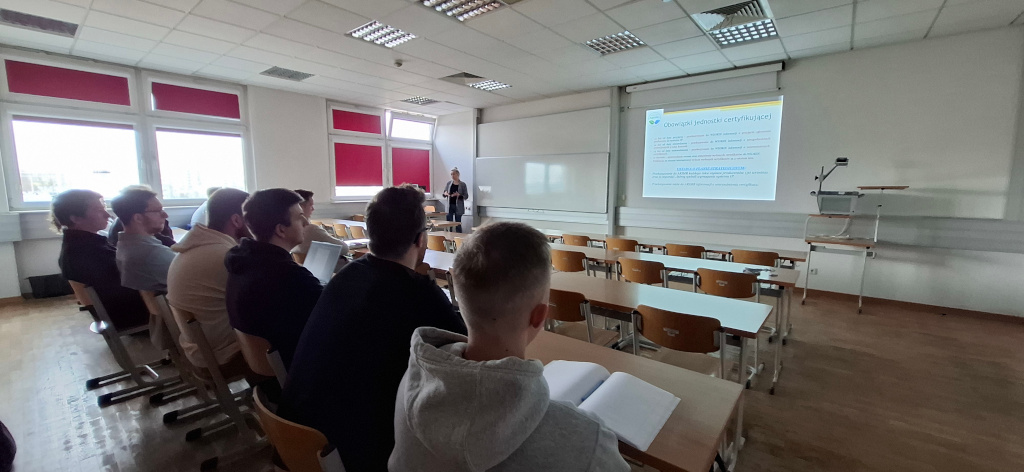 Alicja Siuda, studenci WRiE