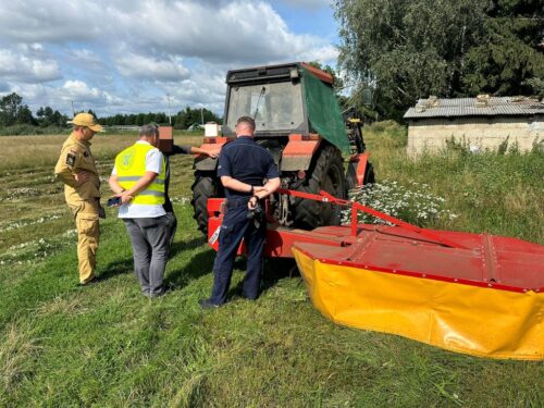 strażacy, policjanci, inspektor pracy, kontrole