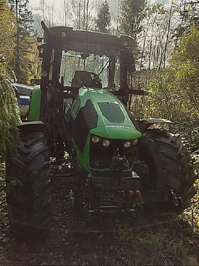 skradziony ciągnik, kradzież ciągnika, serwis, kradzież