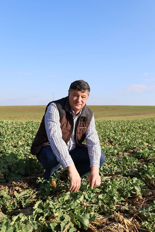 Wiesław Gryn - przewodniczący „Porozumienia Rolników – Zboża – Oleiste – Białkowe”. Fot_Remigiusz Kryszewski